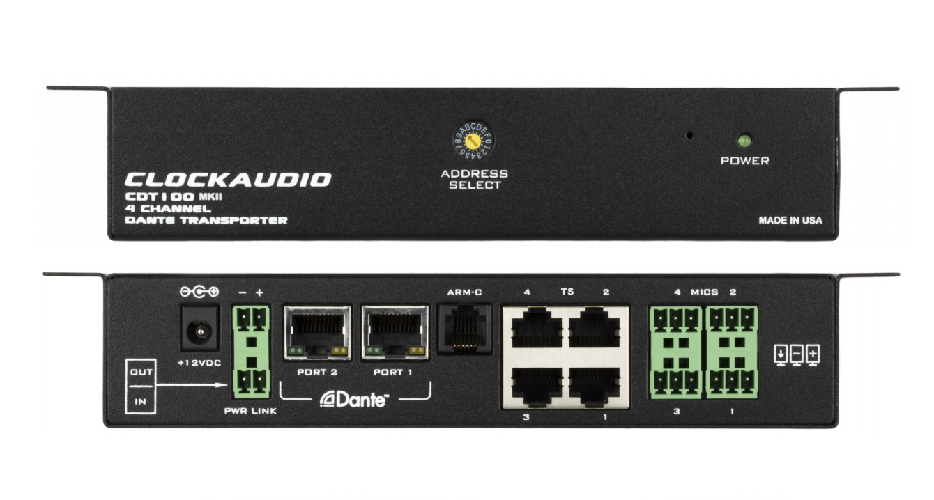 Clockaudio CDT-100 MK II - Sound & Video Contractor