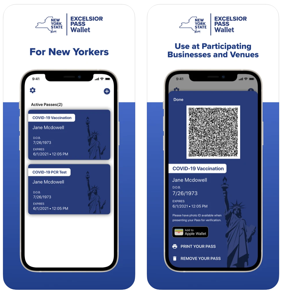 Nys excelsior pass wallet как скачать для iphone