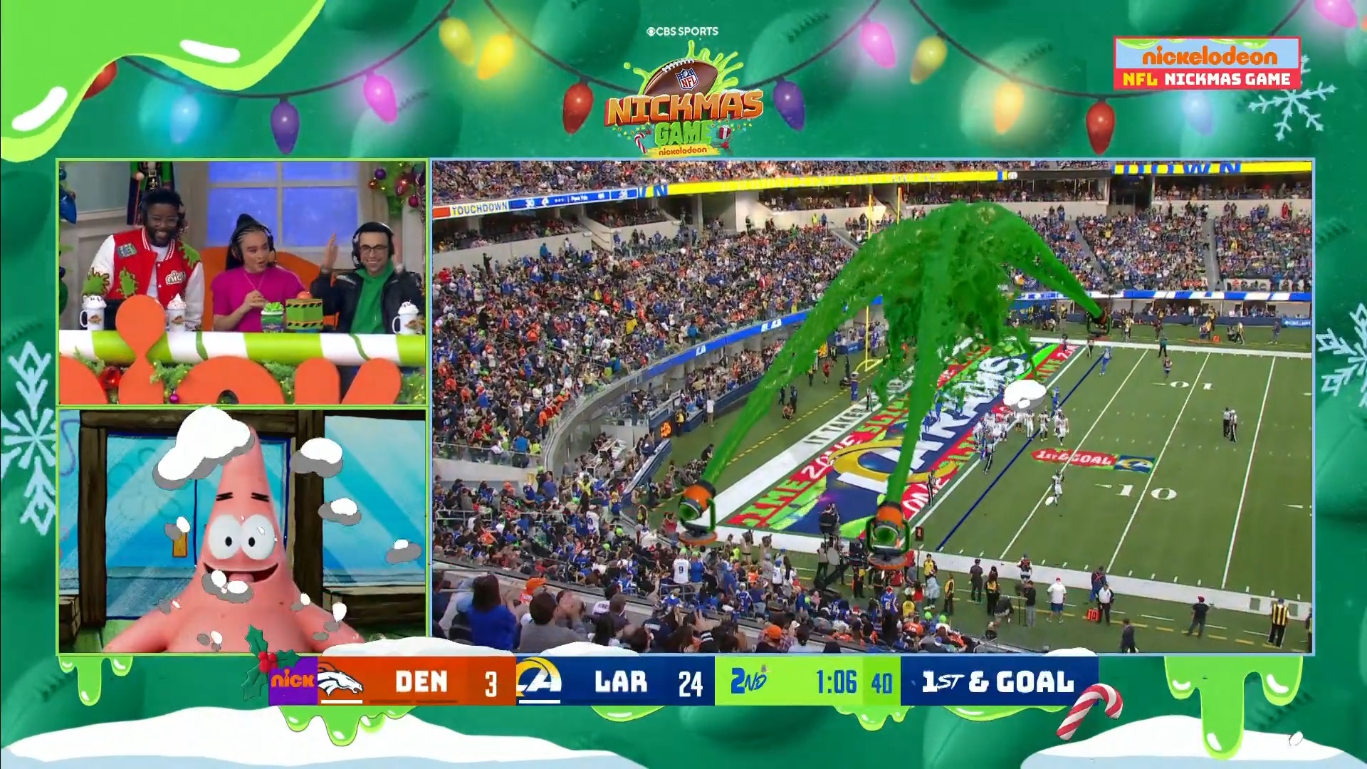 Silver Spoon Rewrites the Playbook for Nickelodeon Simulcast of CBS  Christmas Day Game