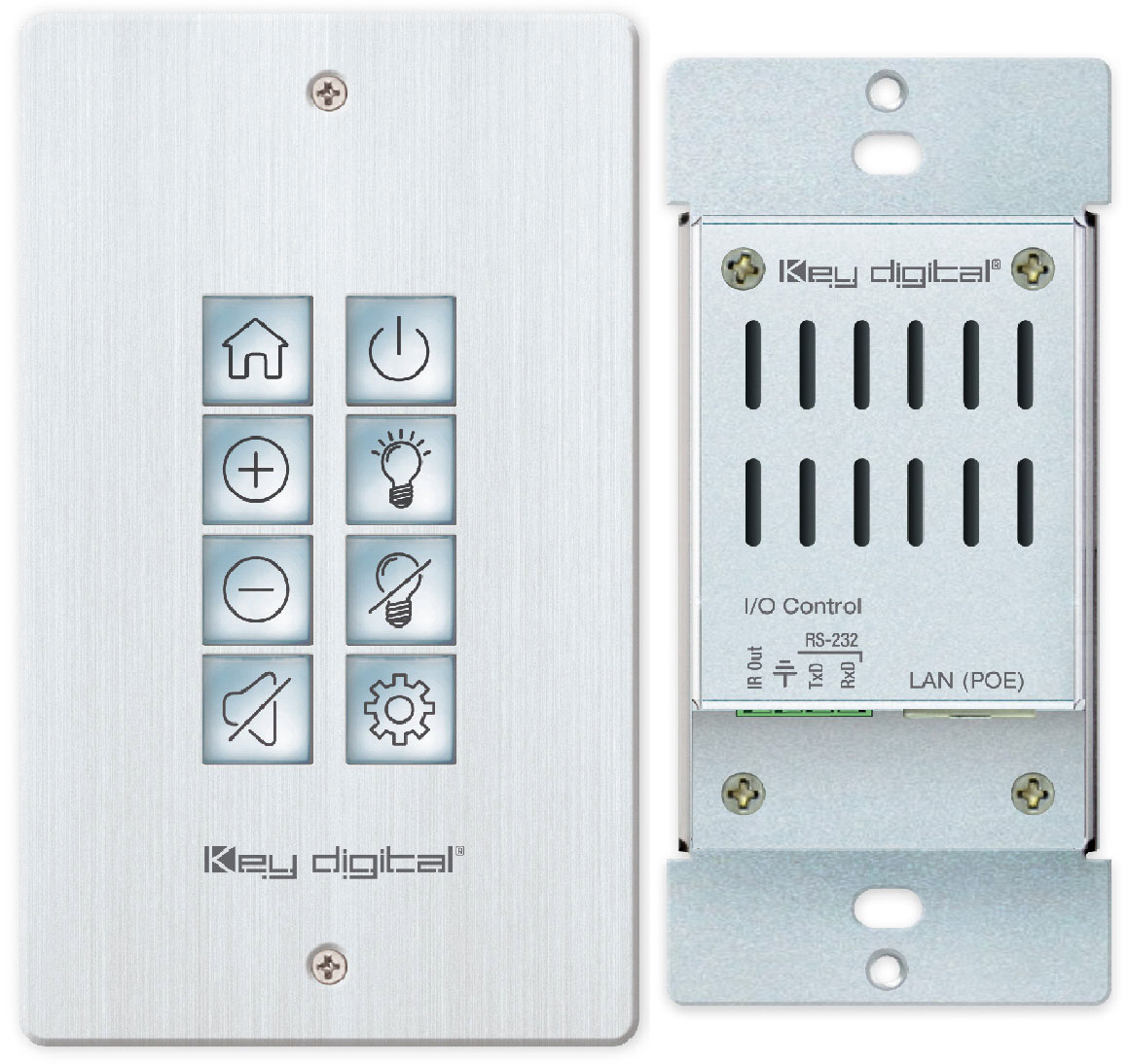 Key Digital  Key Digital® presents the KD-XWPS single-gang wall