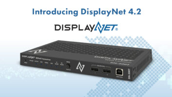 DVIGear Releases DisplayNet 4.2 AVoIP Update