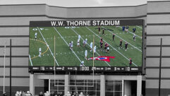 WW Thorne Stadium video scoreboard