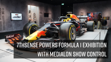 7thSense Powers F1 Exhibition with Medialon Show Control